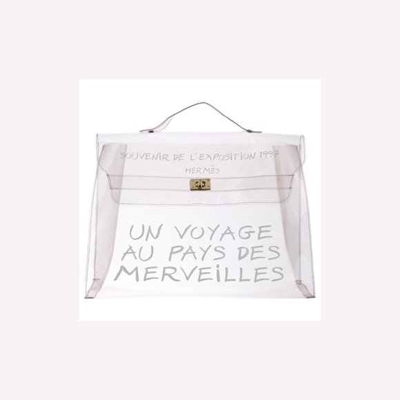 Hermès Clear Souvenir De L'Exposition Kelly Transparent 241109 - Picture 1 of 12